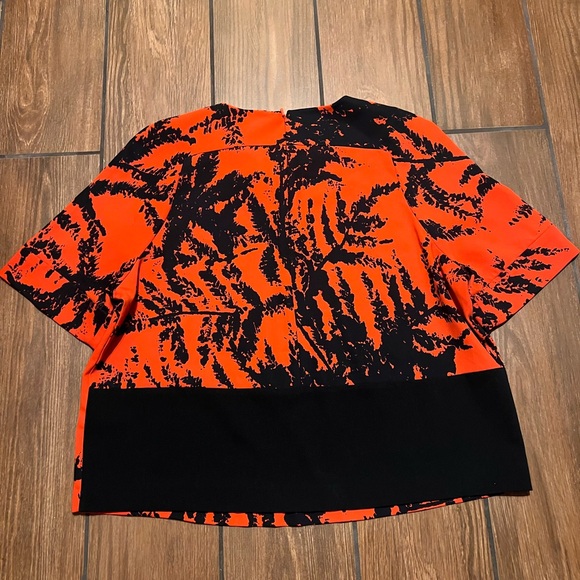 NWOT UK brand Whistles red and black blouse - Picture 2 of 8